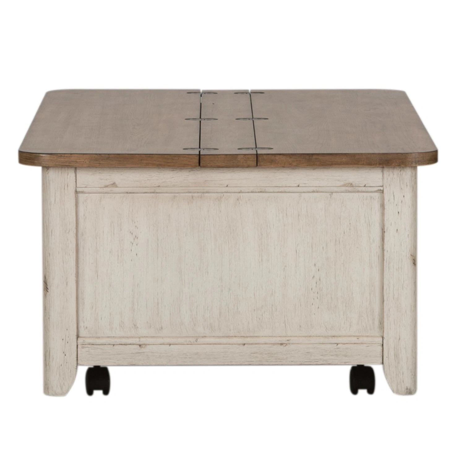 Farmhouse Reimagined Storage Trunk in Antique White image