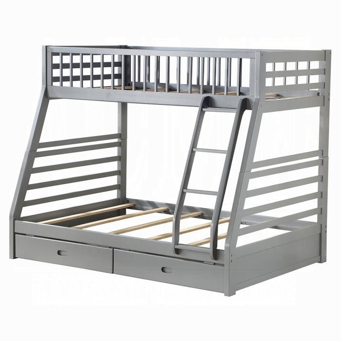 Jason Twin-Full Bunk Bed With Storage - Luxury Home Furniture (MI)
