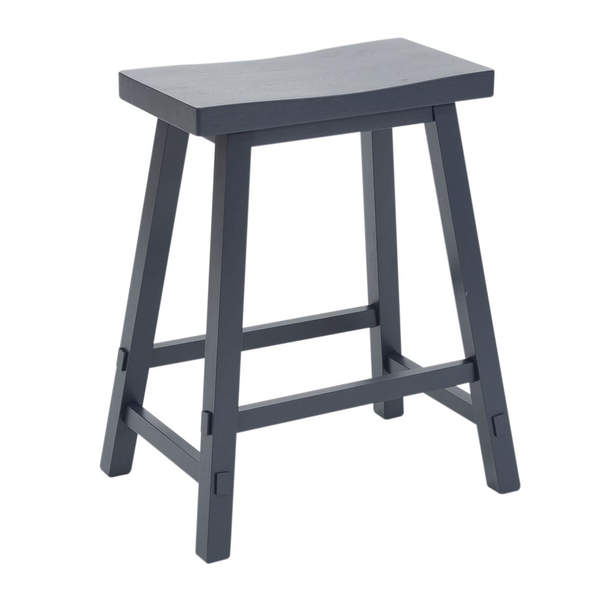 Liberty Furniture Creations II 30 Inch Sawhorse Barstool in Navy (Set of 2) - Luxury Home Furniture (MI)