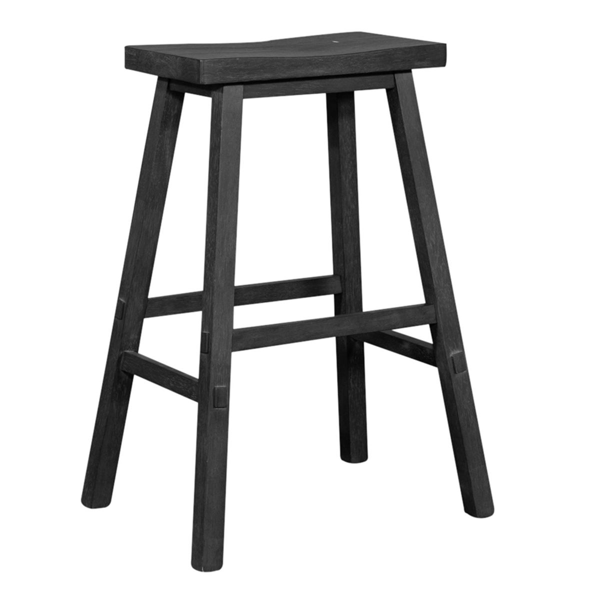 Liberty Furniture Creations II 30 Inch Sawhorse Stool in Slate (Set of 2) - Luxury Home Furniture (MI)
