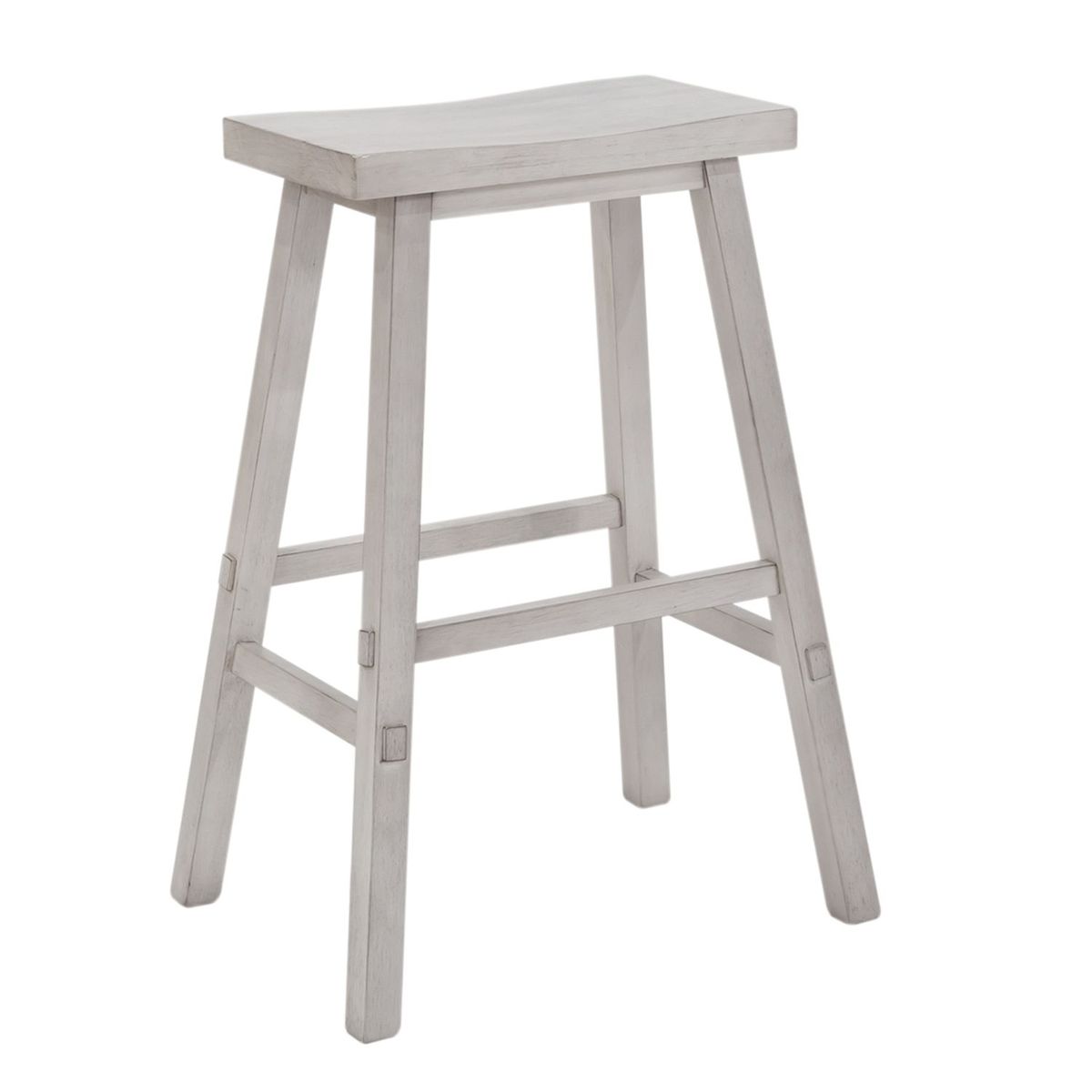 Liberty Furniture Creations II 30 Inch Sawhorse Stool in White (Set of 2) - Luxury Home Furniture (MI)