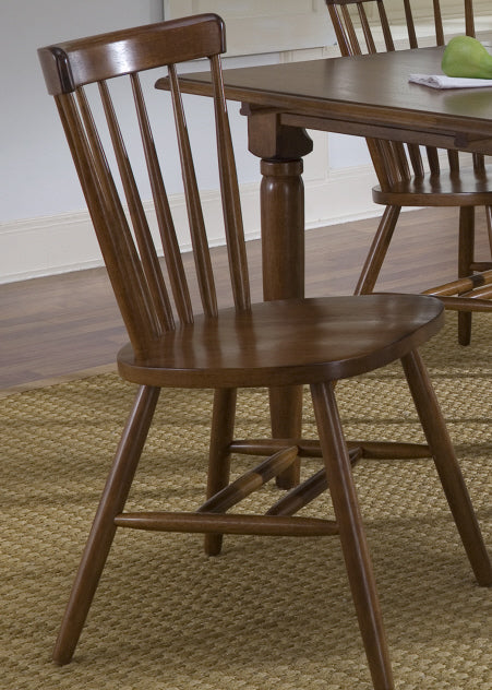 Liberty Furniture Creations II Copenhagen Side Chair in Tobacco Finish (Set of 2) - Luxury Home Furniture (MI)