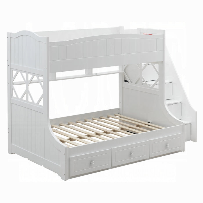 Meyer Twin-Full Bunk Bed With Storage - Luxury Home Furniture (MI)
