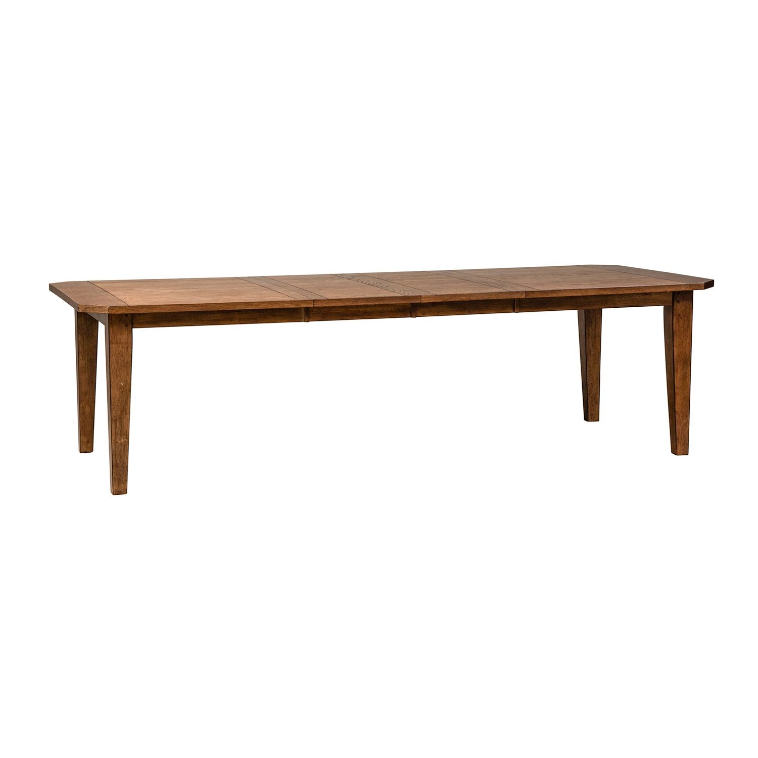 Hearthstone Rectangular Leg Table in Rustic Oak Finish - Luxury Home Furniture (MI)