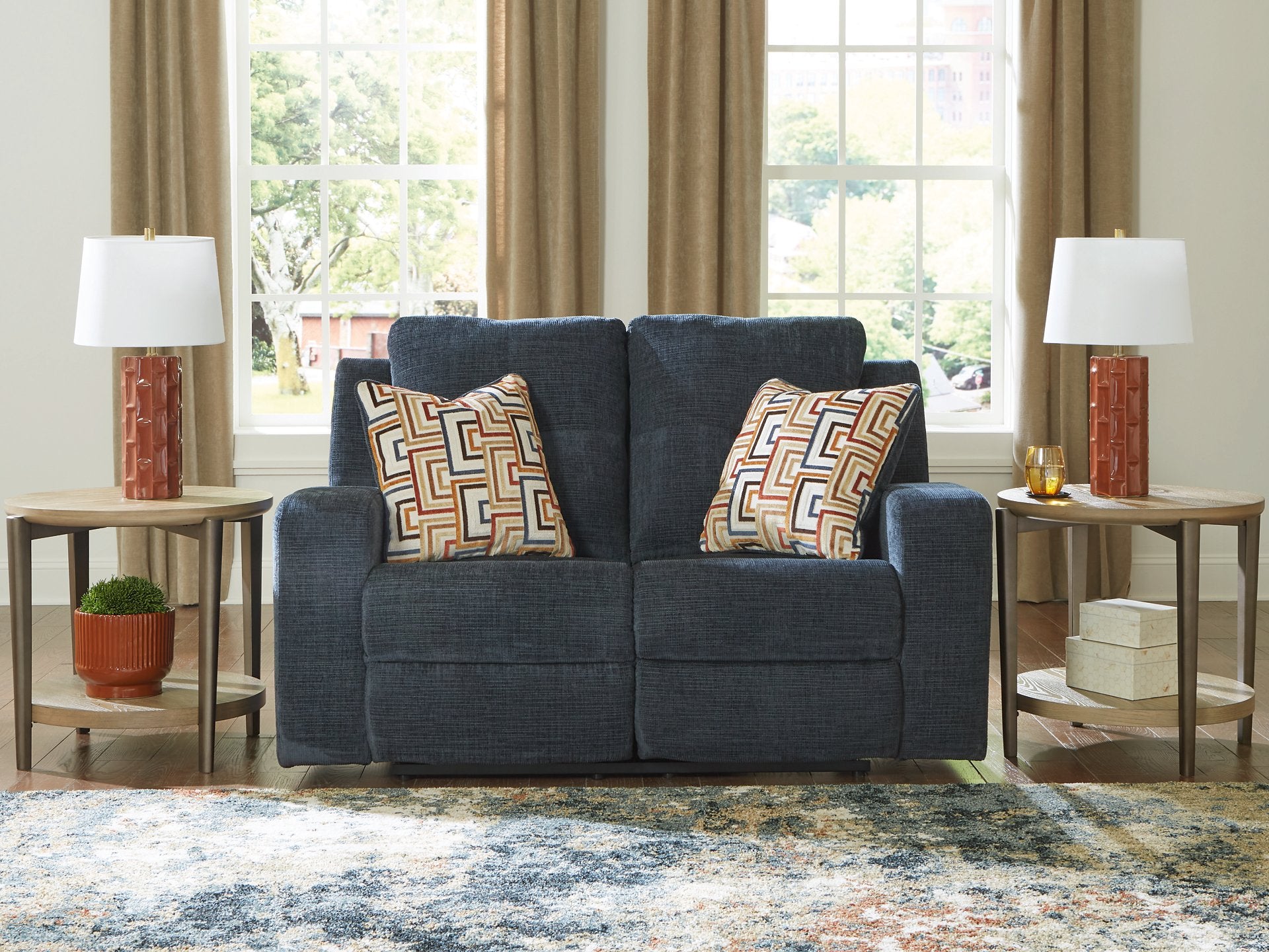 Danum Reclining Loveseat - Luxury Home Furniture (MI)