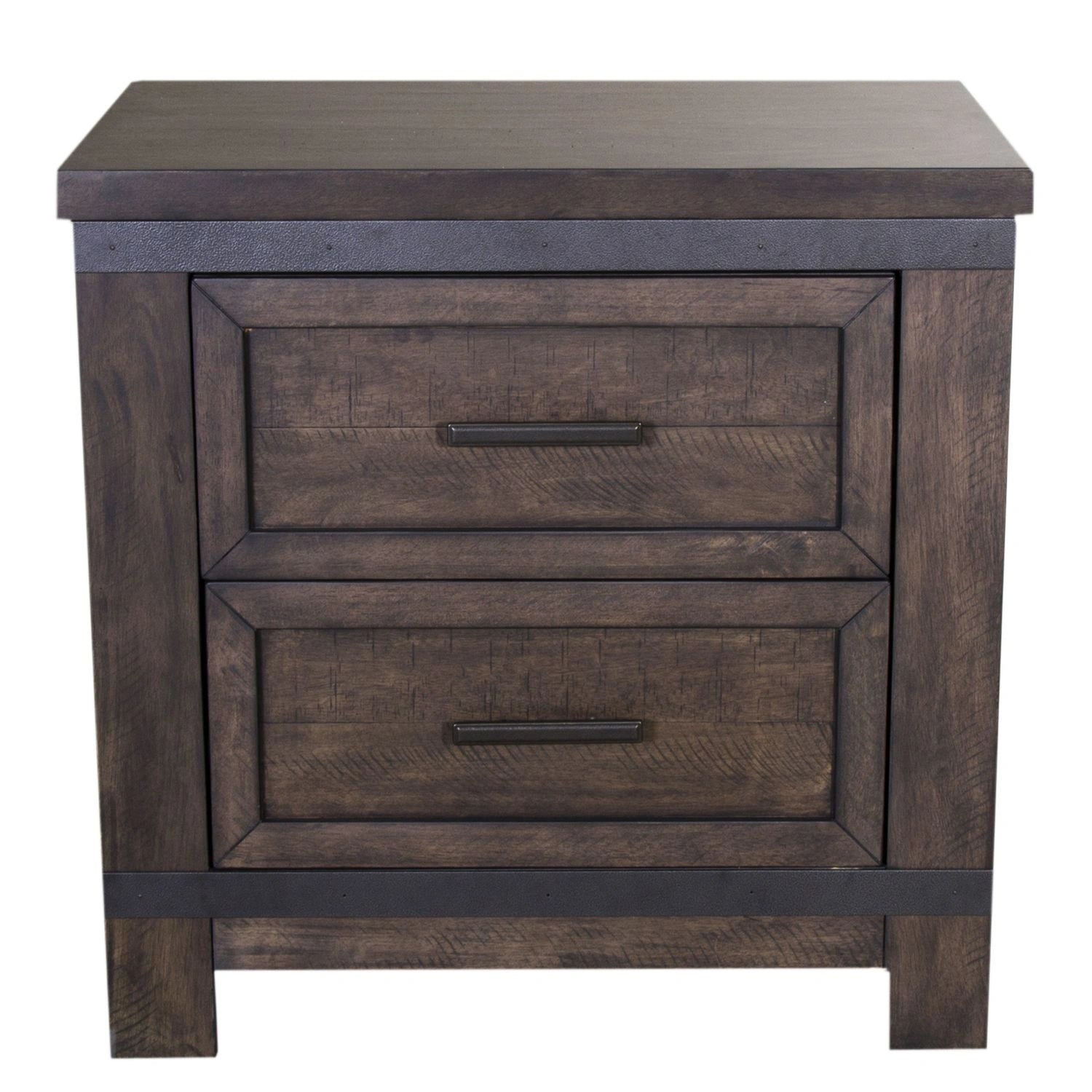 Thornwood Hills Nightstand in Rock Beaten Gray image