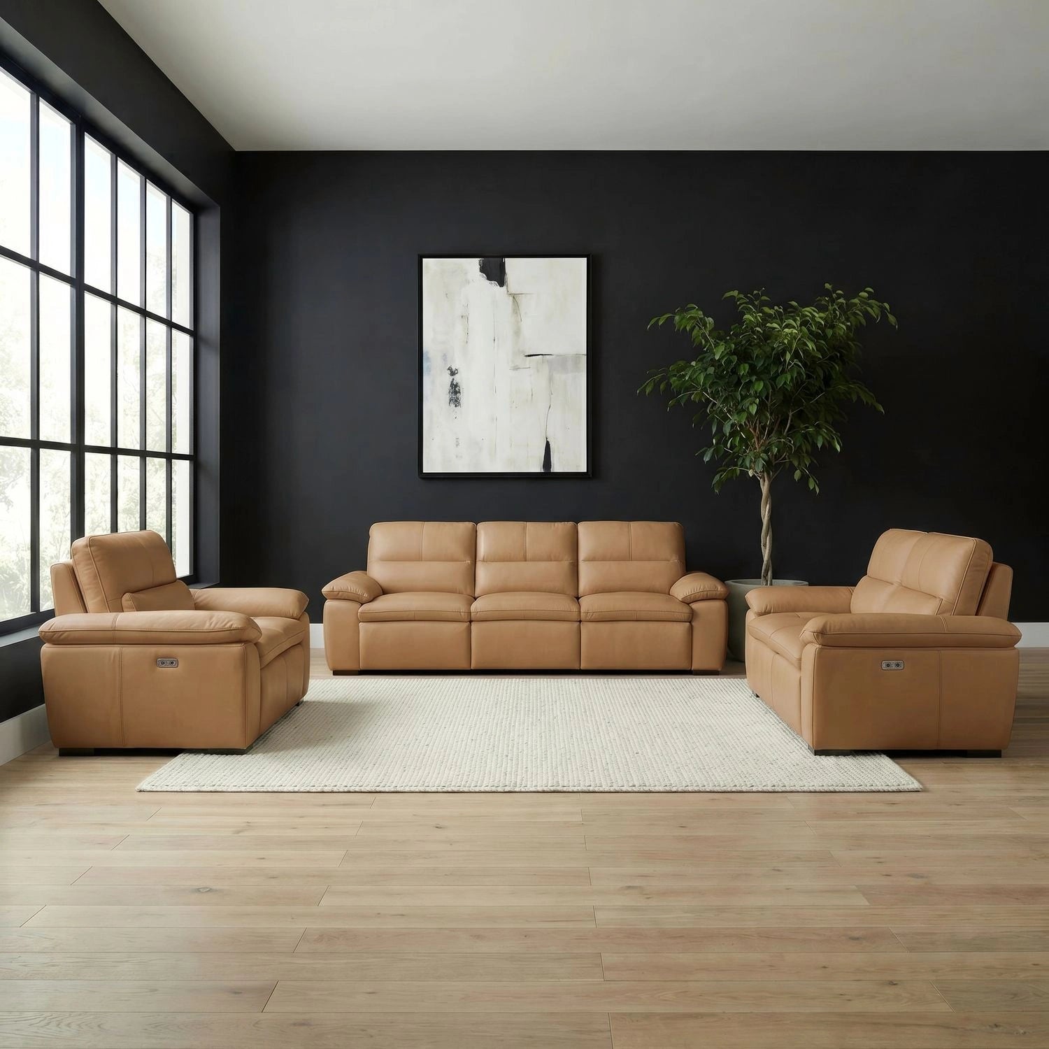 Angelo Sofa w/ Loveseat & Recliner image