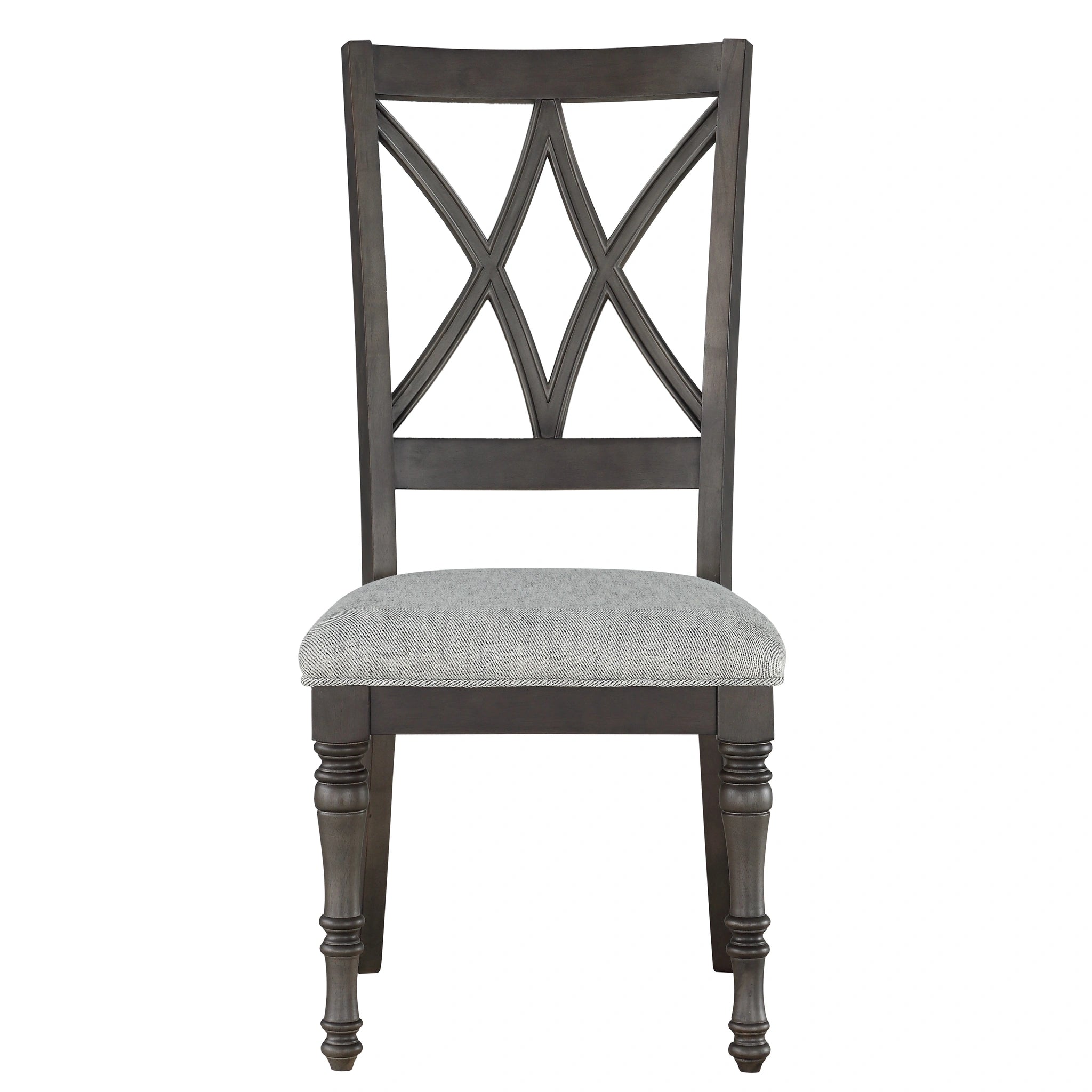 Steve Silver Linnett Side Chair in Slate