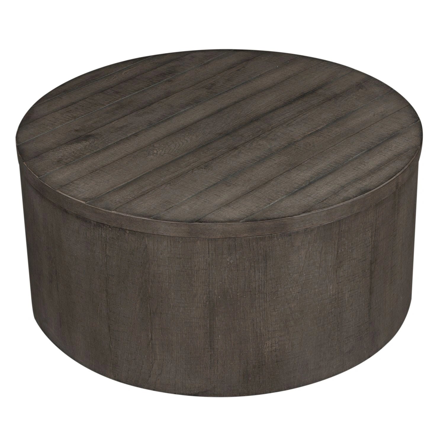Modern Farmhouse Drum Cocktail Table image