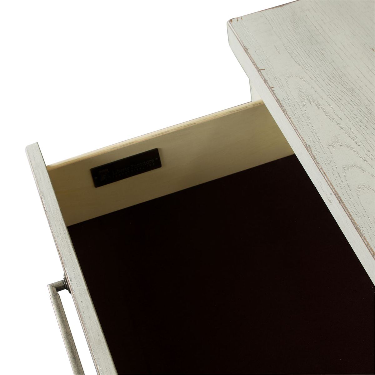 Liberty Modern Farmhouse 3 Drawer Nightstand in White - Luxury Home Furniture (MI)