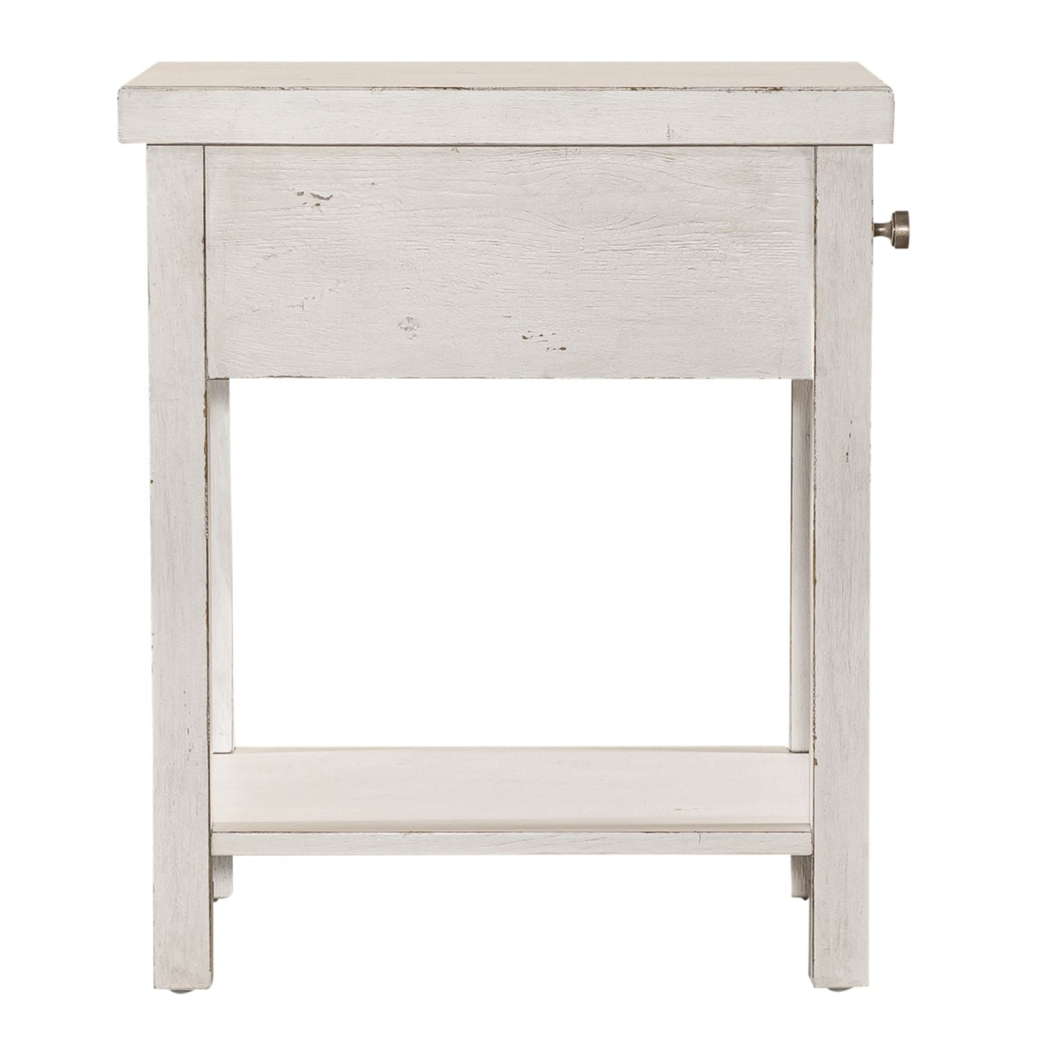 Modern Farmhouse Drawer Chair Side Table image