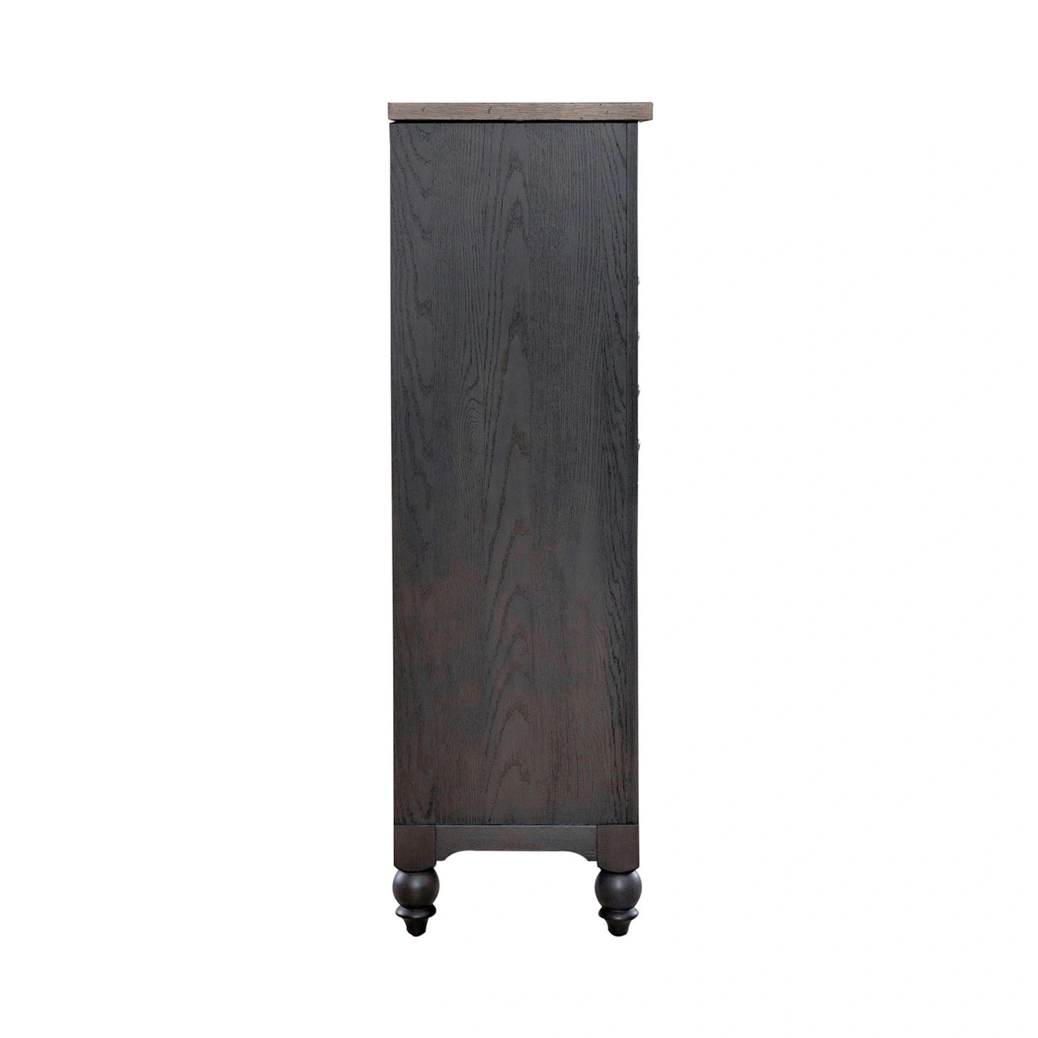 Americana Farmhouse 12 Drawer Chesser in Black image