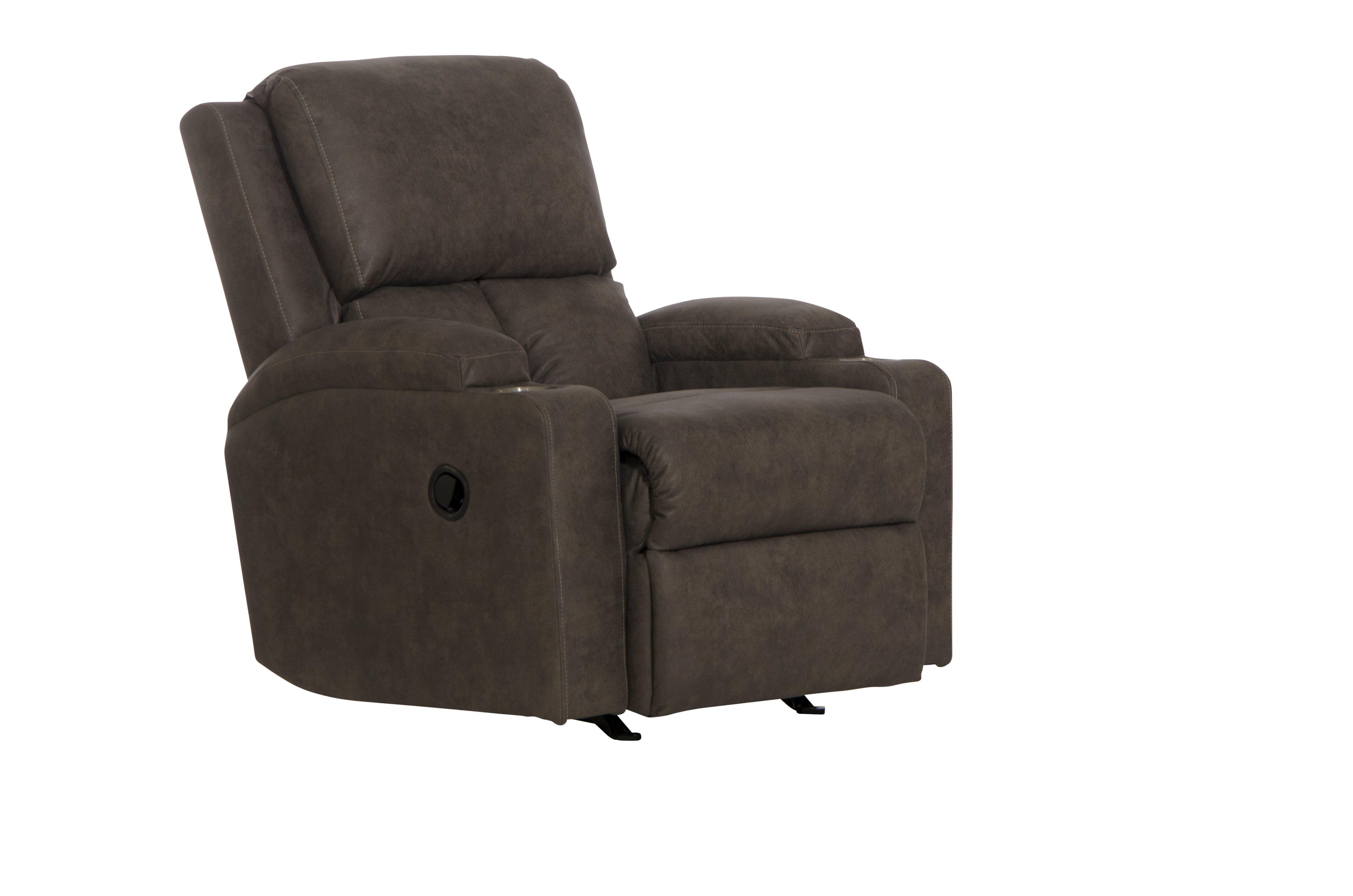 Kyle Rocker Recliner w/dual cupholders - Luxury Home Furniture (MI)