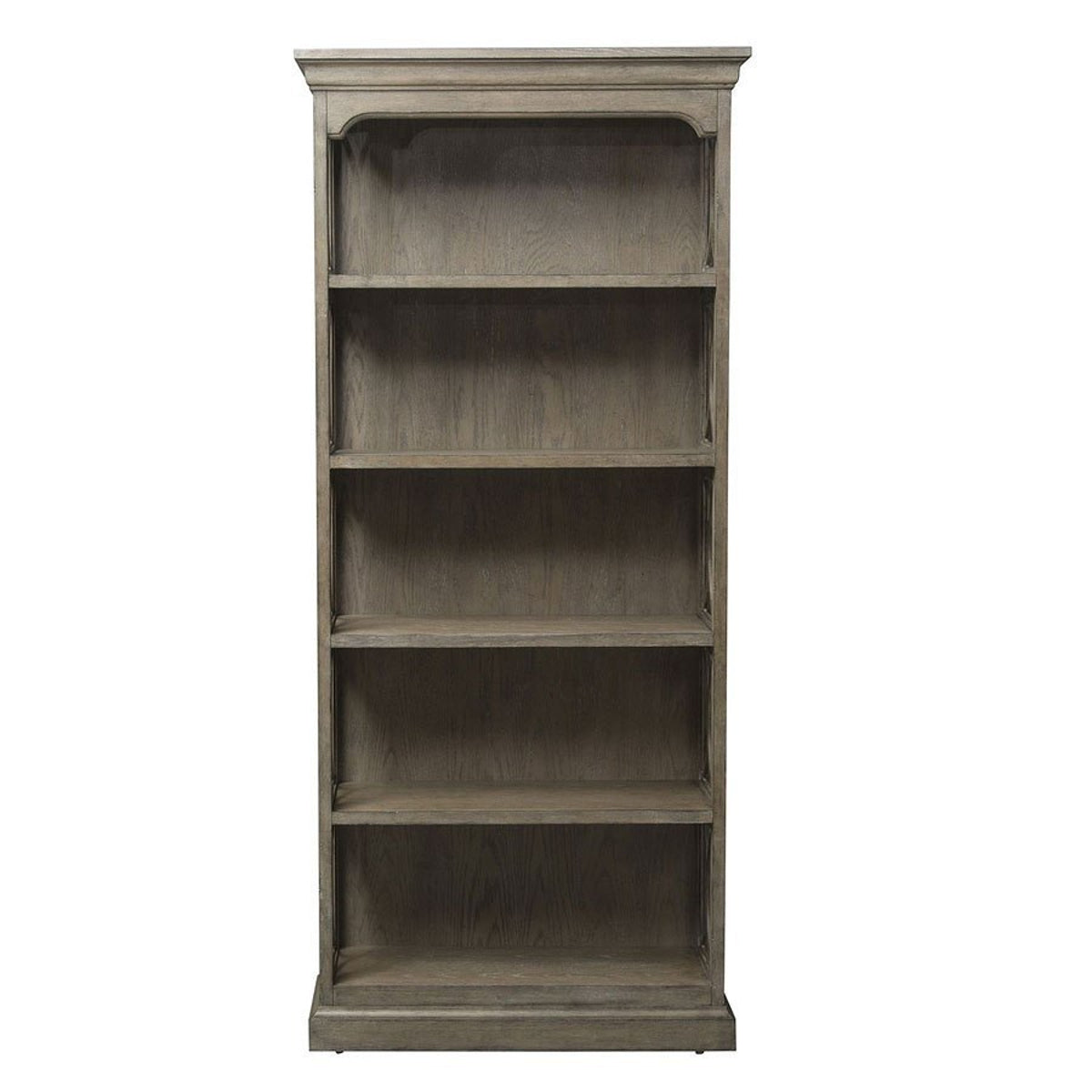 Liberty Simply Elegant Bookcase in Heathered Taupe - Luxury Home Furniture (MI)