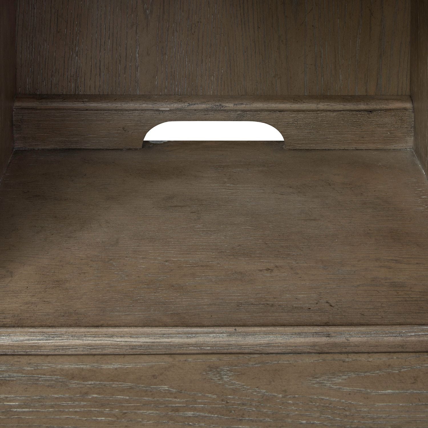 Simply Elegant Bookcase in Heathered Taupe - Luxury Home Furniture (MI)