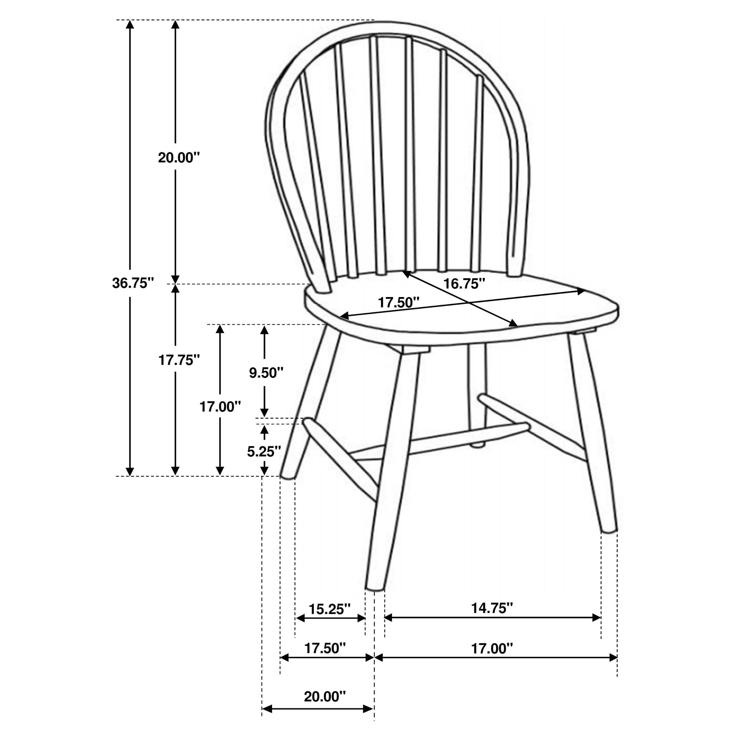 Cinder Dining Side Chair - Luxury Home Furniture (MI)