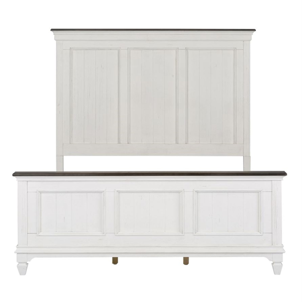 Liberty Furniture Allyson Park King Headboard Only in Wirebrushed White