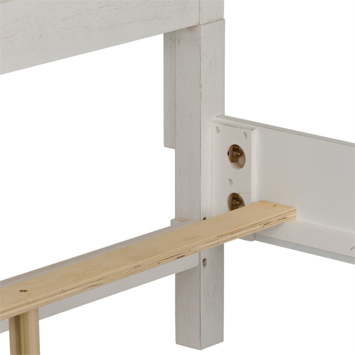 Liberty Furniture Allyson Park Full Panel Bed in Wirebrushed White - Luxury Home Furniture (MI)