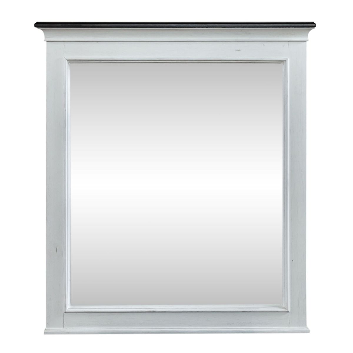 Liberty Furniture Allyson Park Crown Mirror in White image