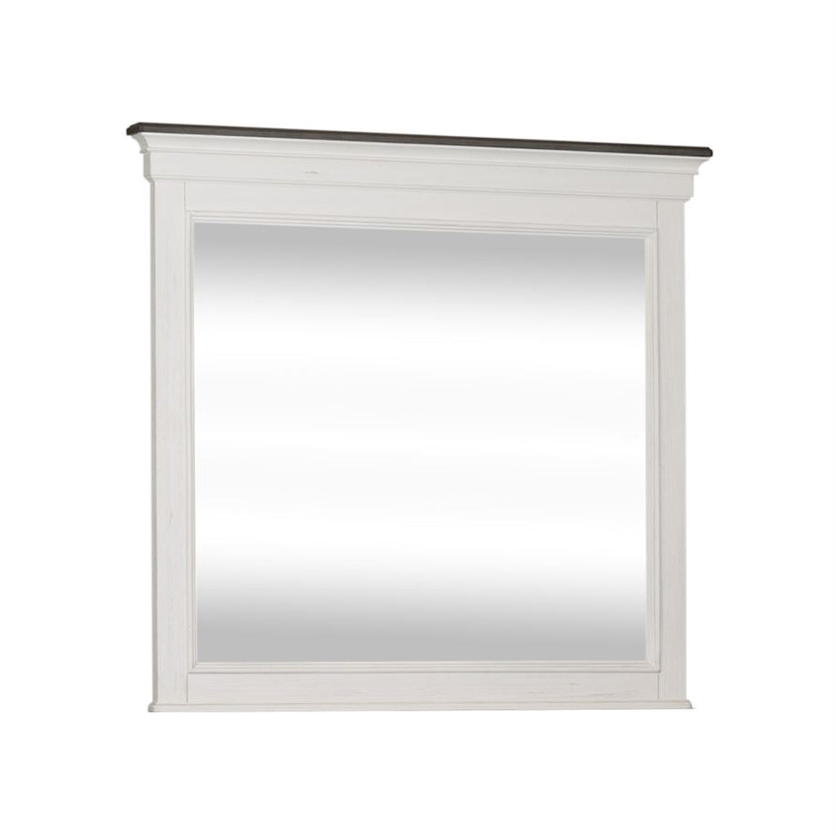 Liberty Furniture Allyson Park Mirror in Wirebrushed White - Luxury Home Furniture (MI)