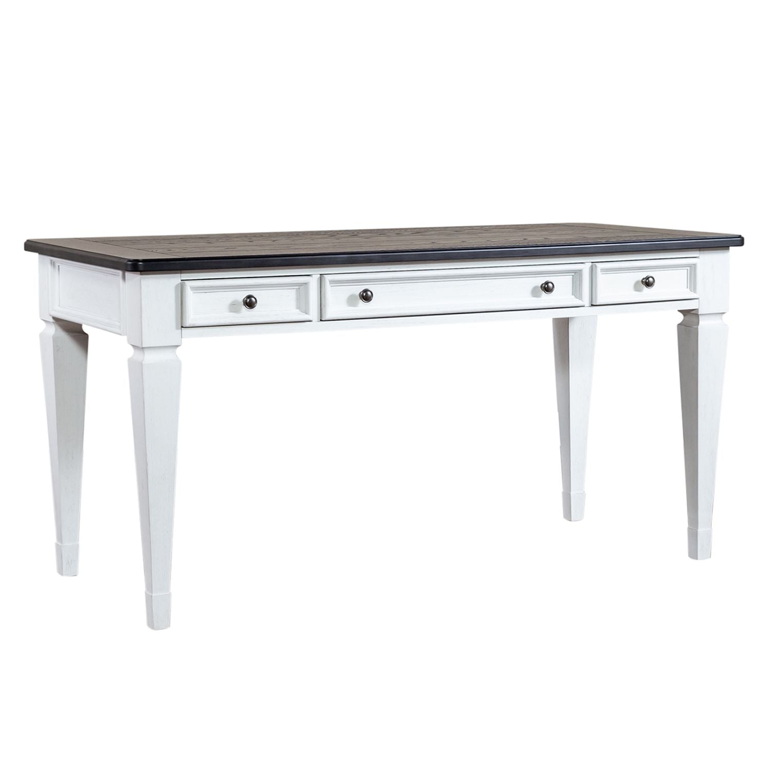 Allyson Park Writing Desk in Wirebrushed White
