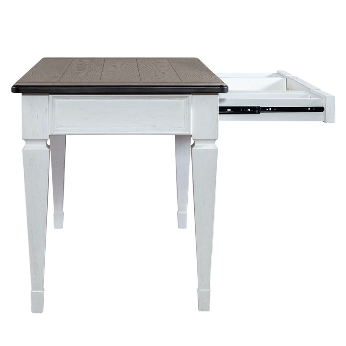 Liberty Allyson Park Writing Desk in Wirebrushed White - Luxury Home Furniture (MI)