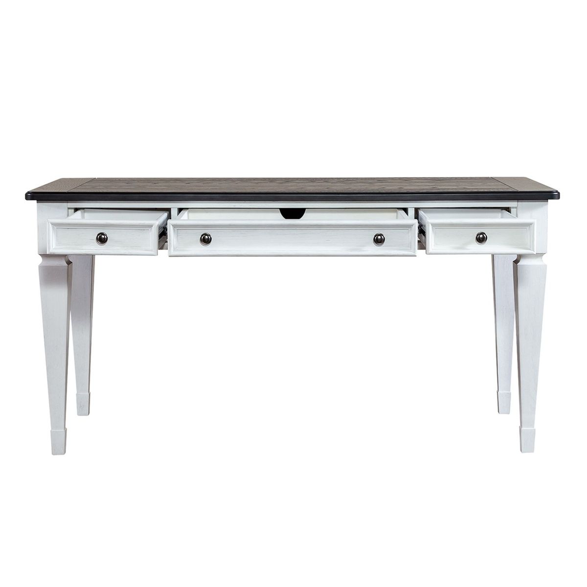 Liberty Allyson Park Writing Desk in Wirebrushed White - Luxury Home Furniture (MI)