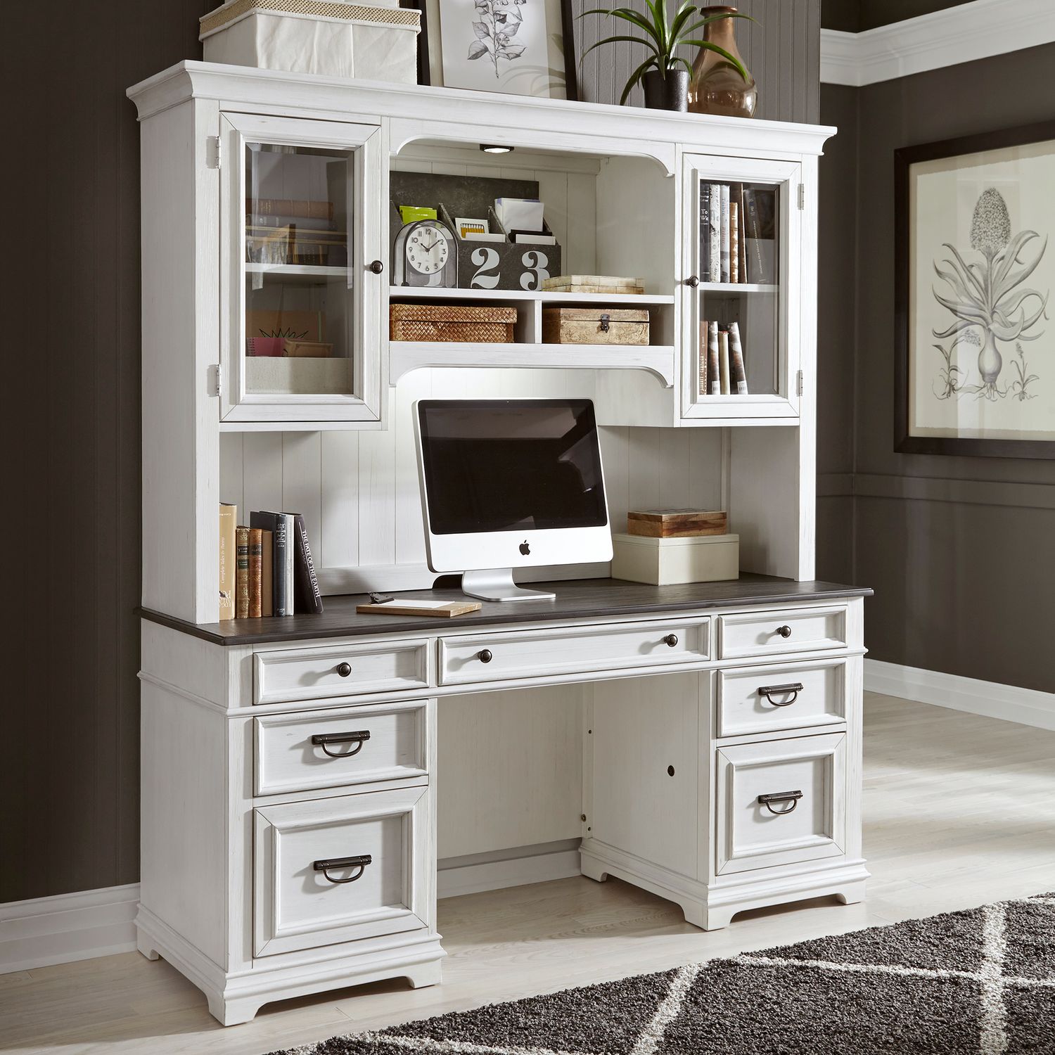 Allyson Park Complete Desk Set - Luxury Home Furniture (MI)