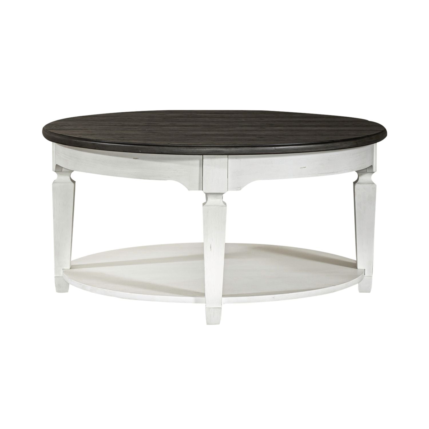 Allyson Park Round Cocktail Table in White image