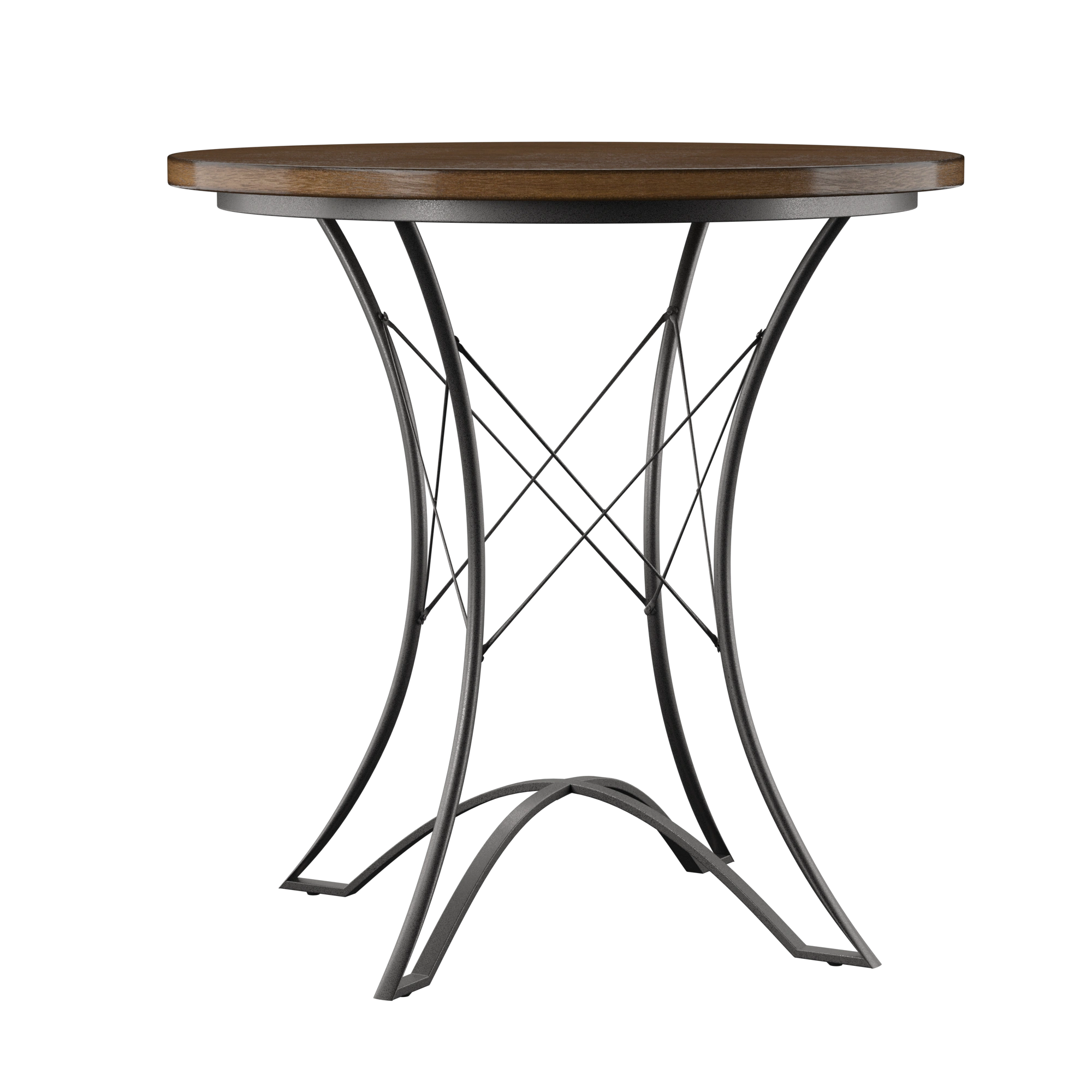 Steve Silver Adele Round Counter Table in Warm Honey