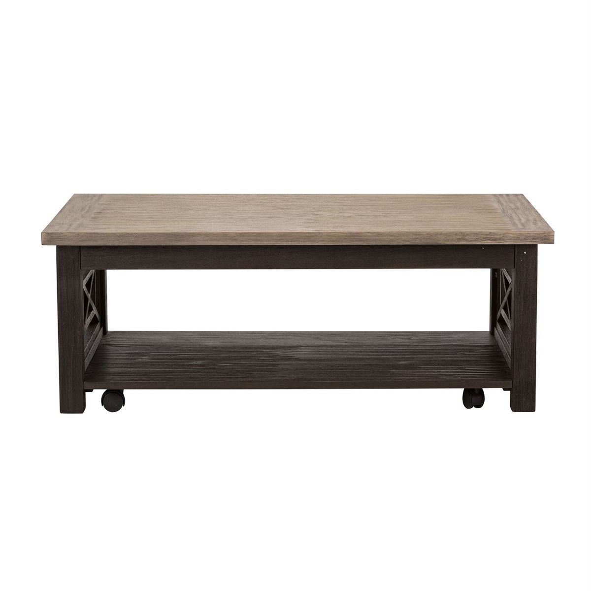 Liberty Heatherbrook Cocktail Table in Charcoal and Ash - Luxury Home Furniture (MI)