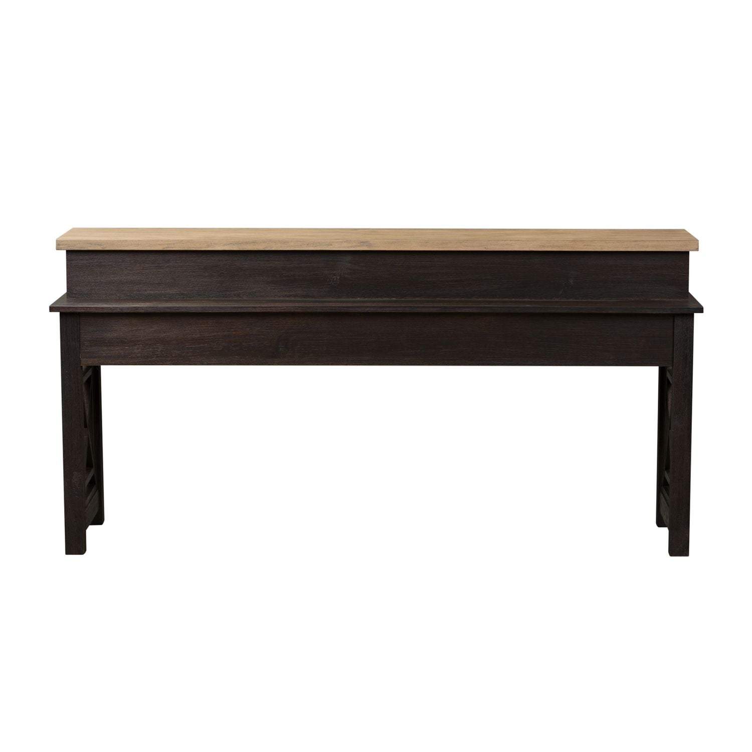 Heatherbrook Console Bar Table in Charcoal and Ash - Luxury Home Furniture (MI)