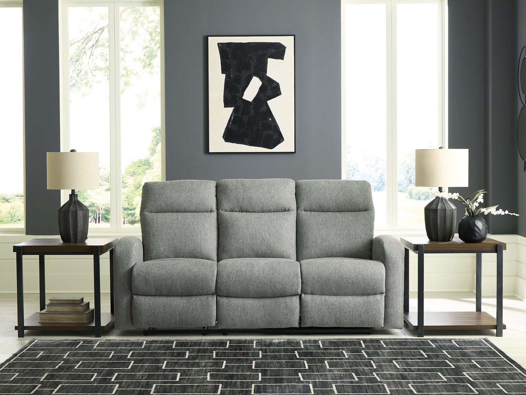 Gauntlet Reclining Sofa - Luxury Home Furniture (MI)