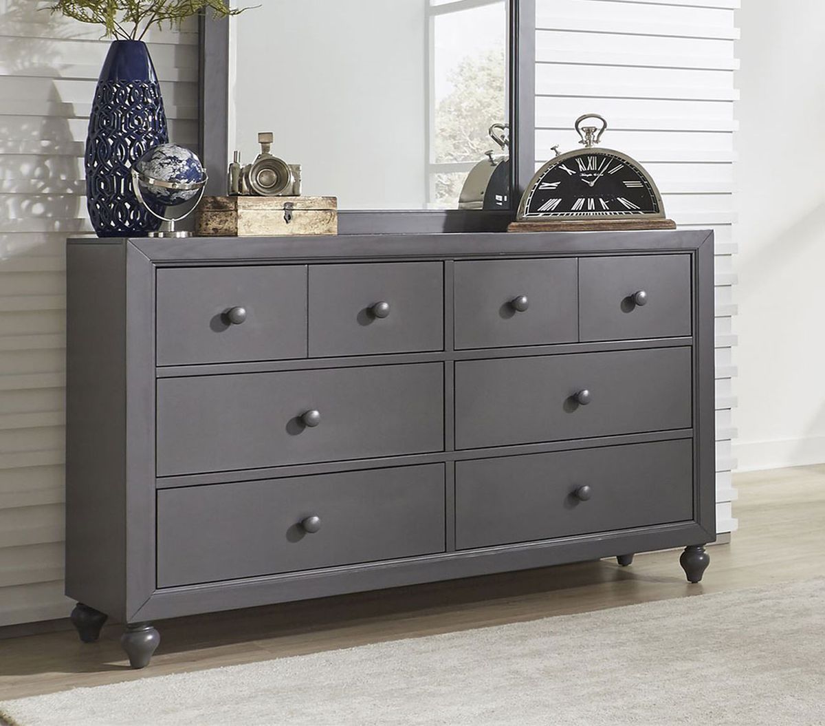 Liberty Furniture Cottage View Drawer Dresser in White - Luxury Home Furniture (MI)