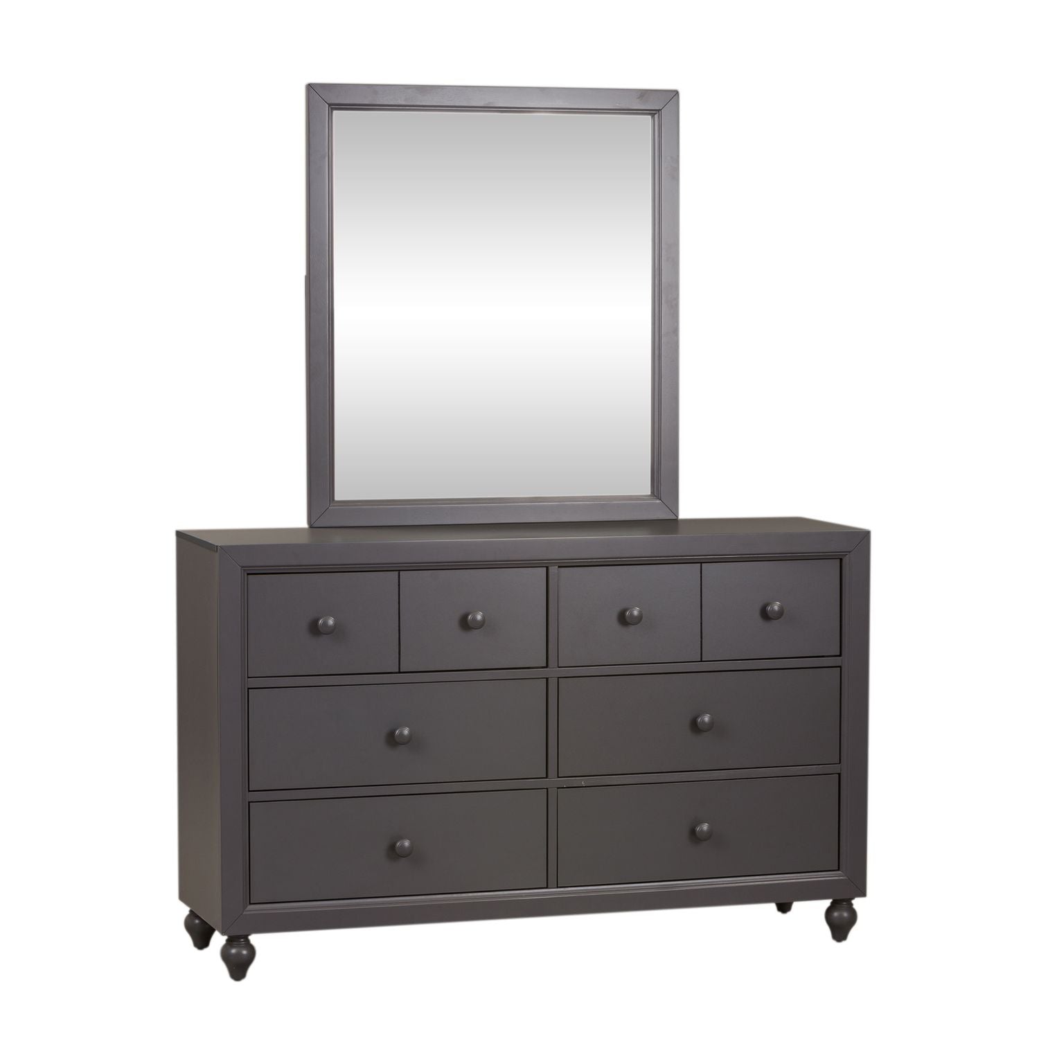Cottage View Full Panel Bed, Dresser & Mirror