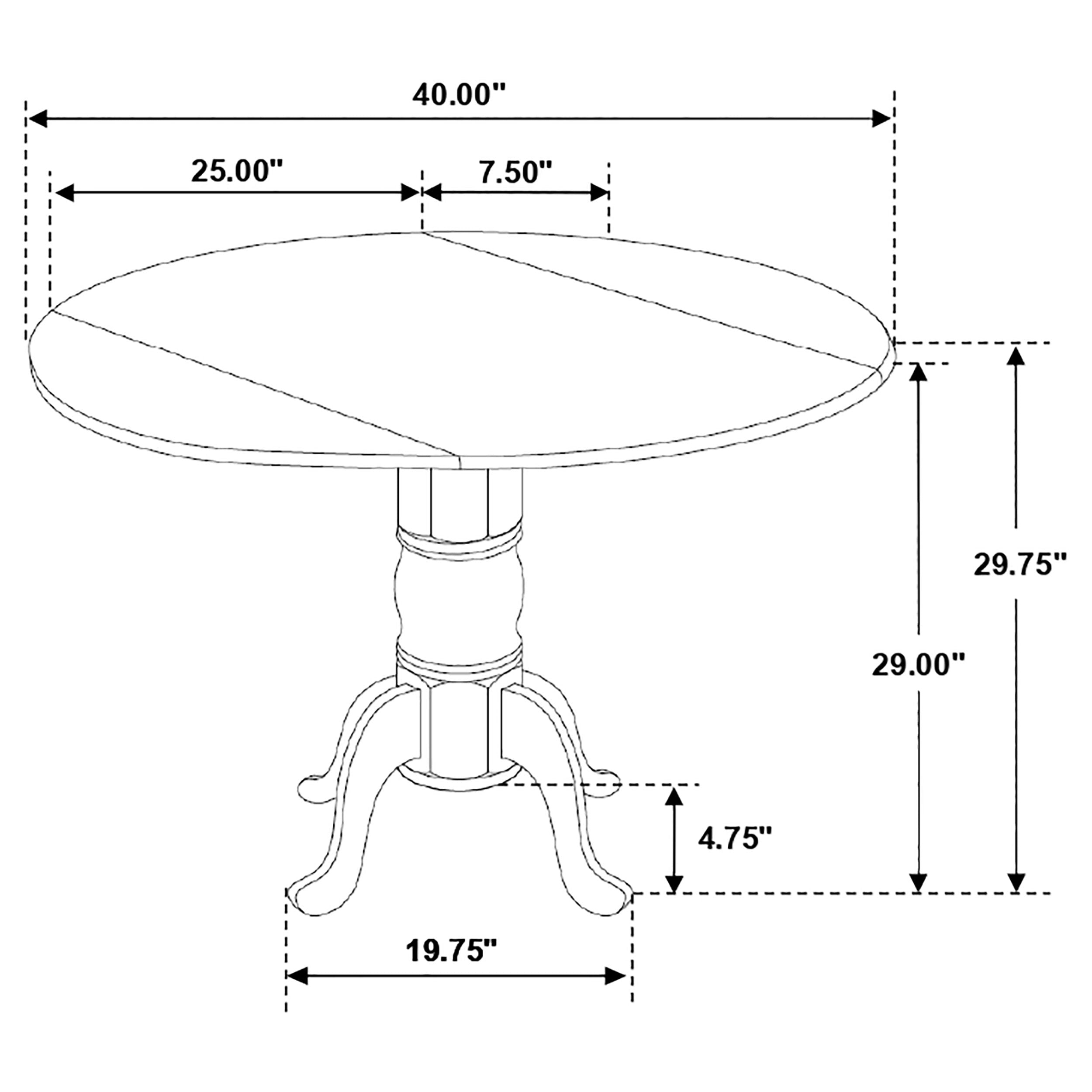 Allison 5 Pc Dining Sets - Luxury Home Furniture (MI)