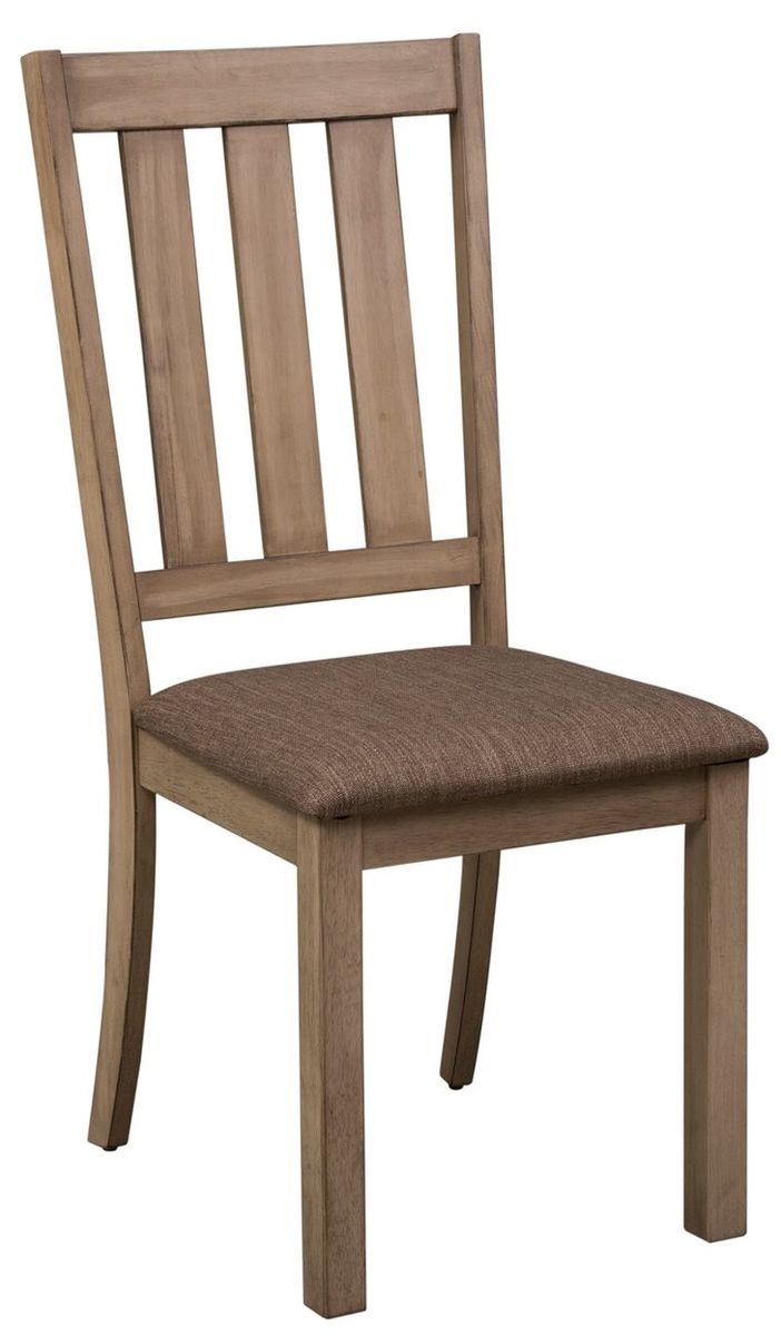 Liberty Furniture Sun Valley Slat Back Side Chair in Sandstone (RTA) - Luxury Home Furniture (MI)