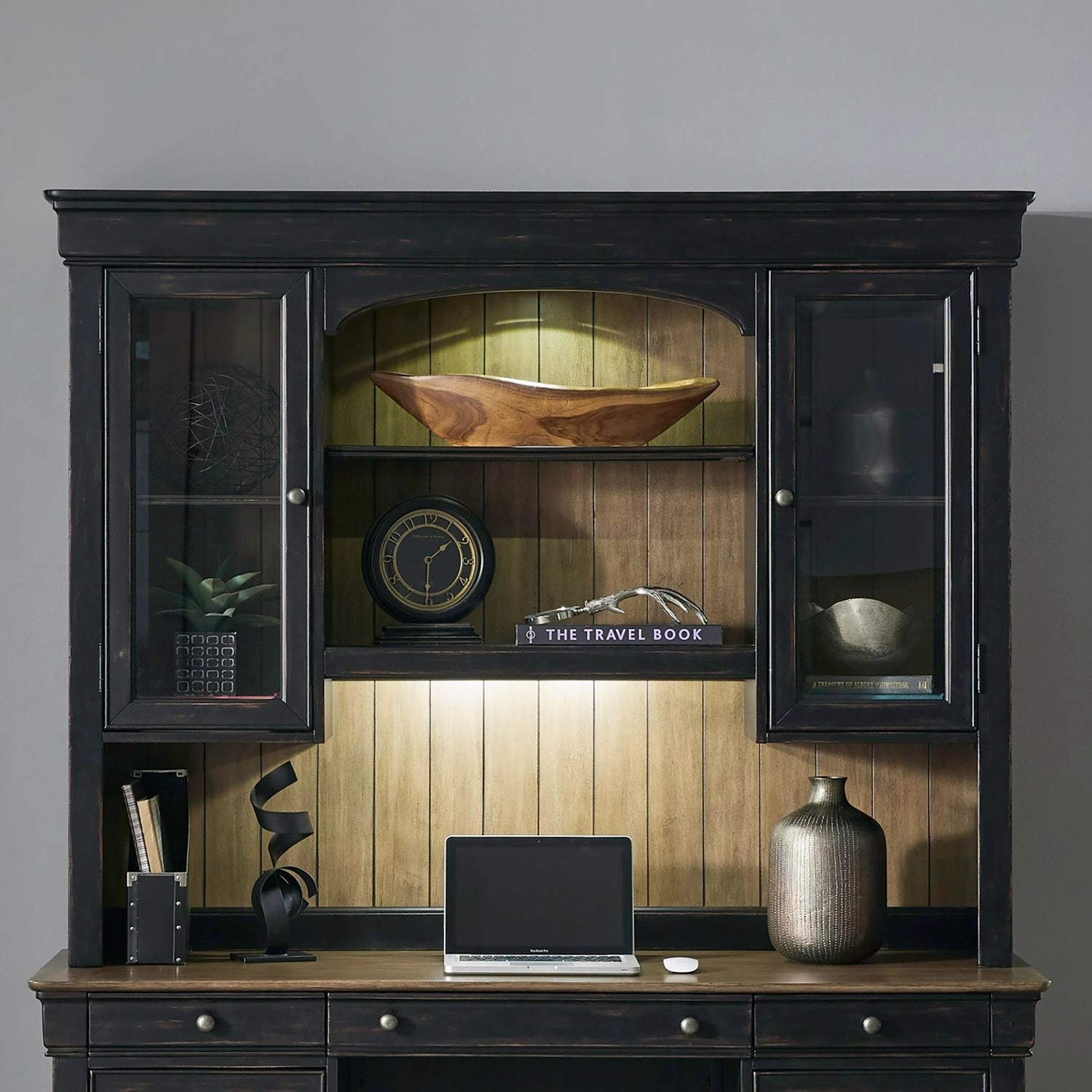 Meritage Jr Executive Credenza Hutch image
