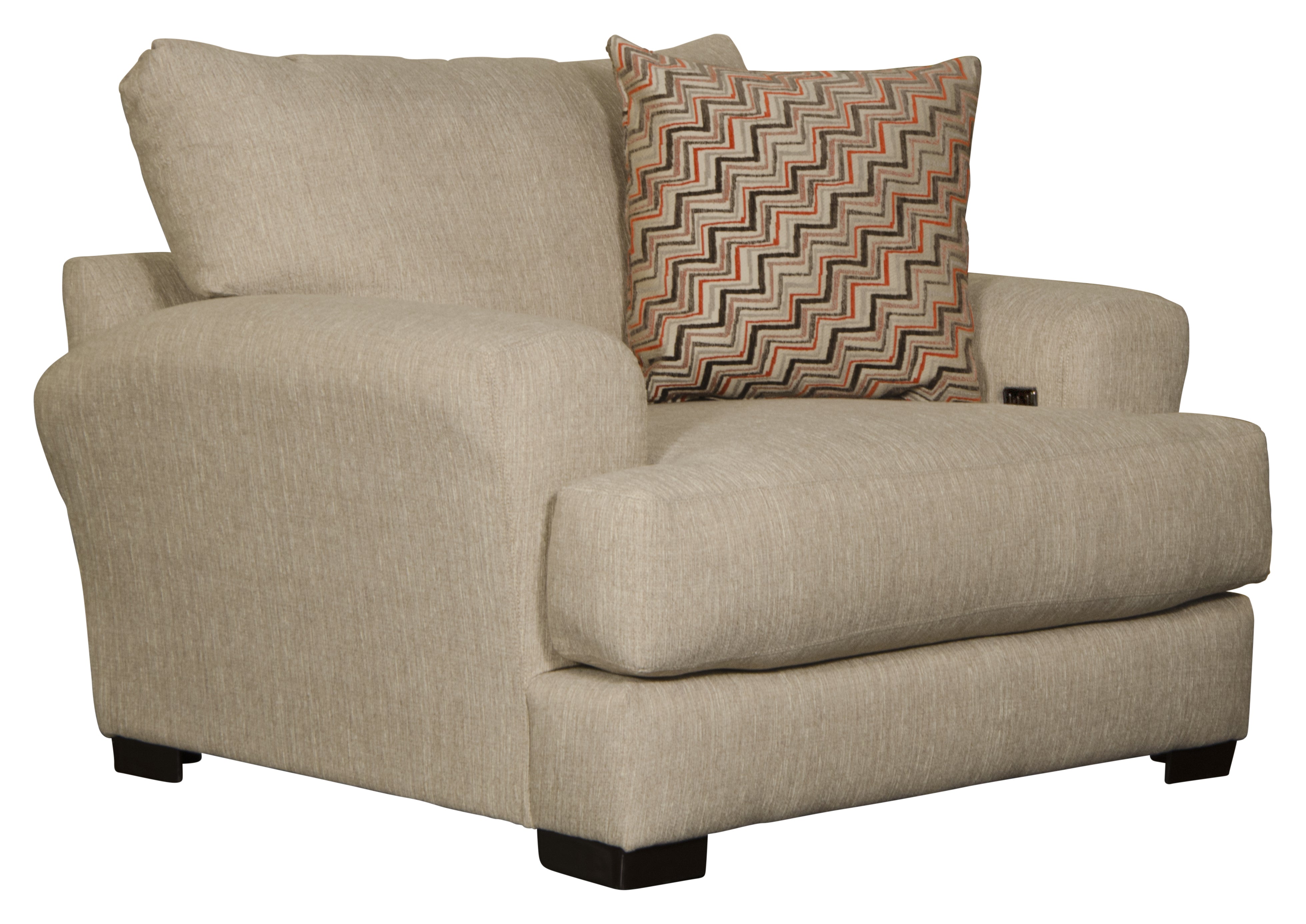 Ava Chair 1/2 w/USB Port - Luxury Home Furniture (MI)