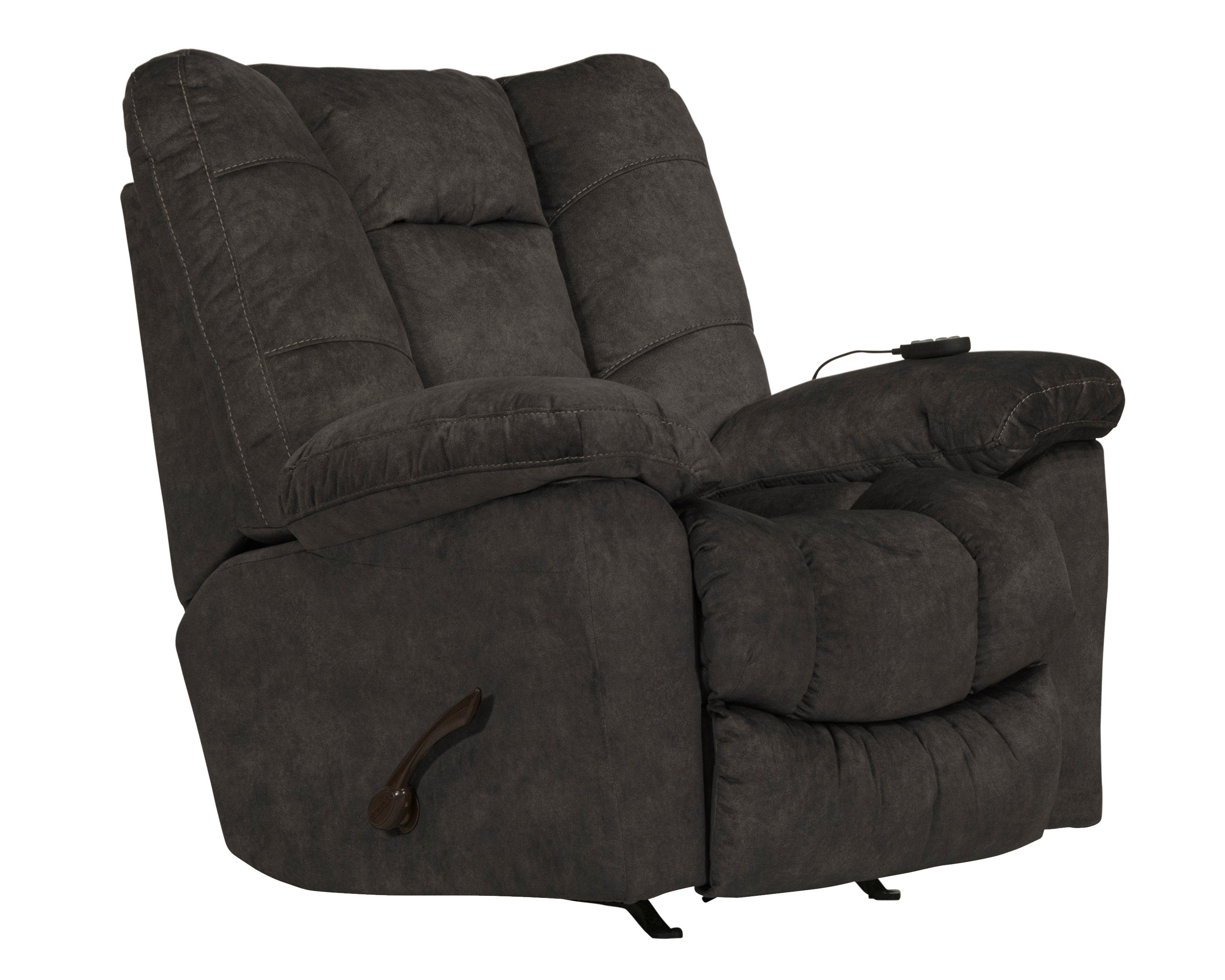 Manfred Rocker Recliner w/Heat & Massage - Luxury Home Furniture (MI)