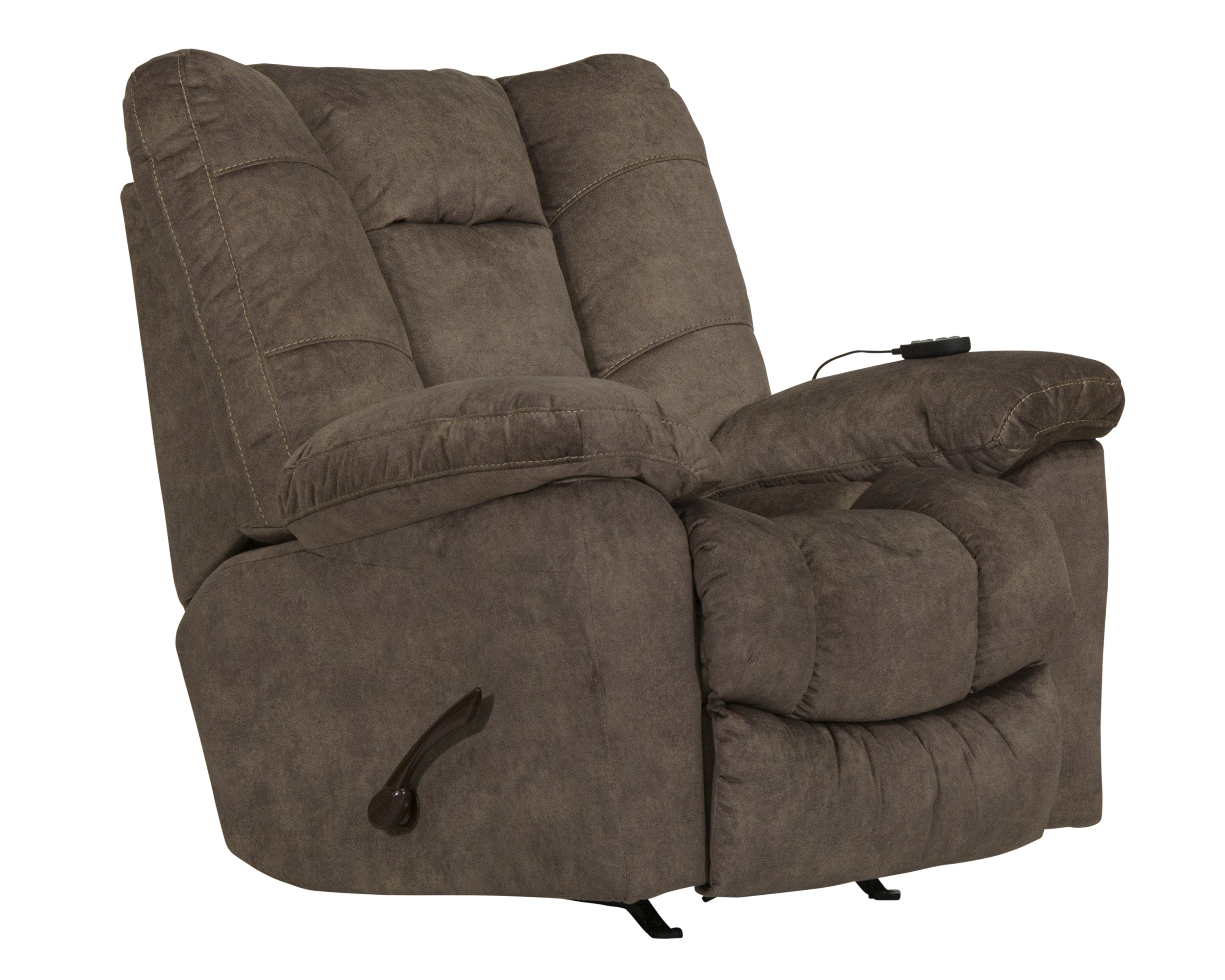 Manfred Rocker Recliner w/Heat & Massage - Luxury Home Furniture (MI)