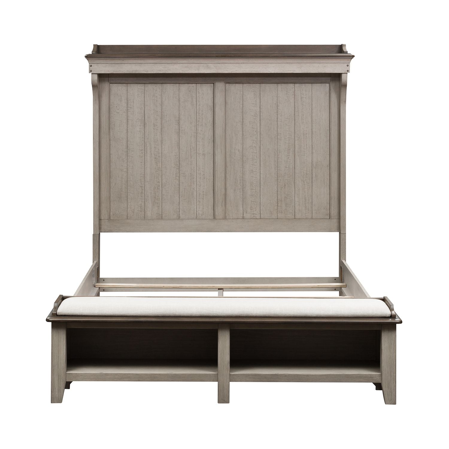 Ivy Hollow Queen Mantle Storage Bed