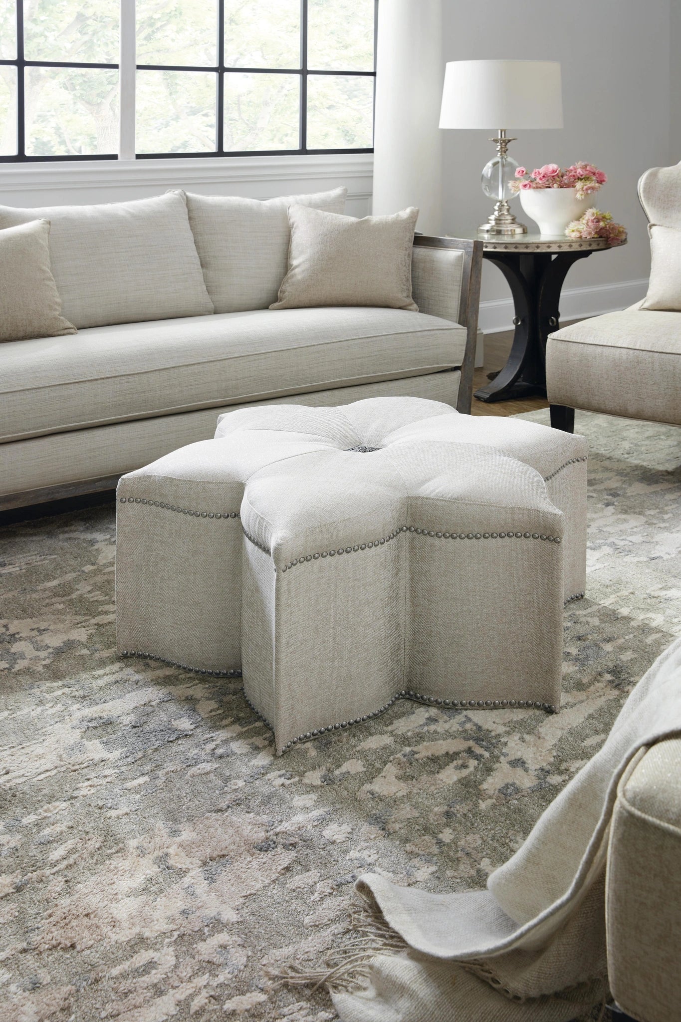 Sanctuary Star of the Show Ottoman