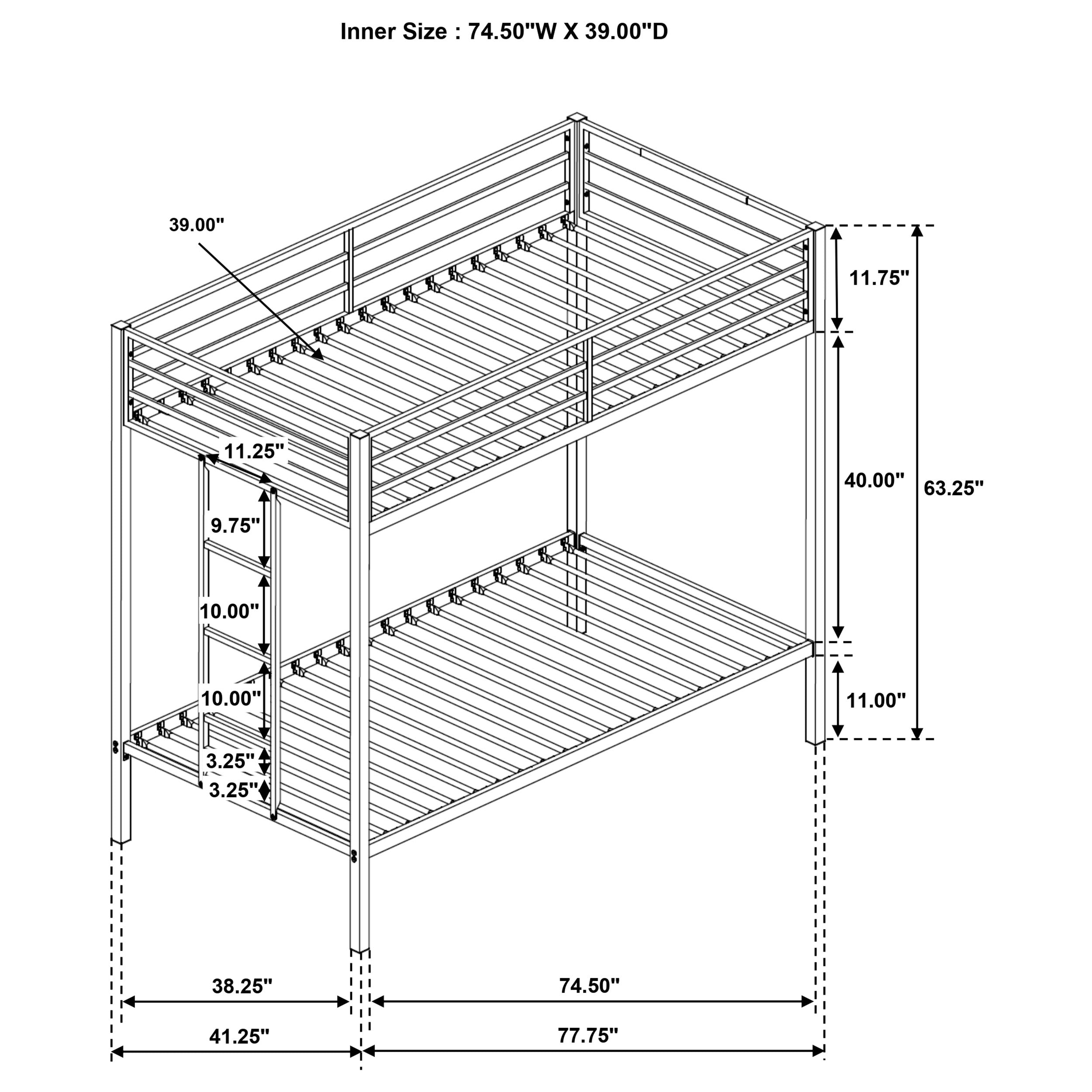 Alevera Bunk Bed - Luxury Home Furniture (MI)