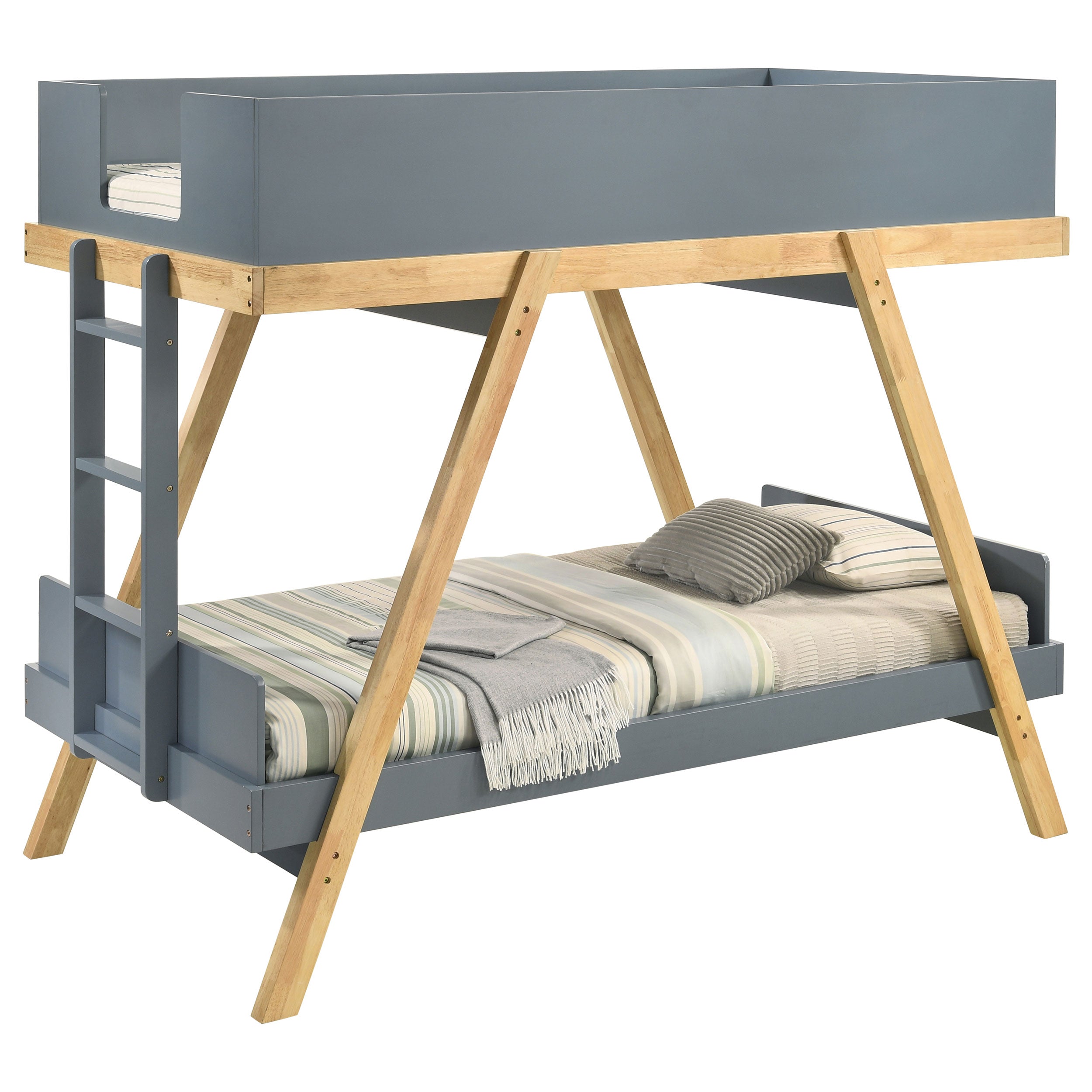Frankie Bunk Bed with Mattress - Luxury Home Furniture (MI)