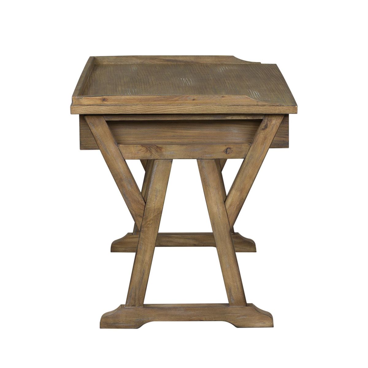 Liberty Stone Brook Lift Top Writing Desk in Rustic Saddle - Luxury Home Furniture (MI)