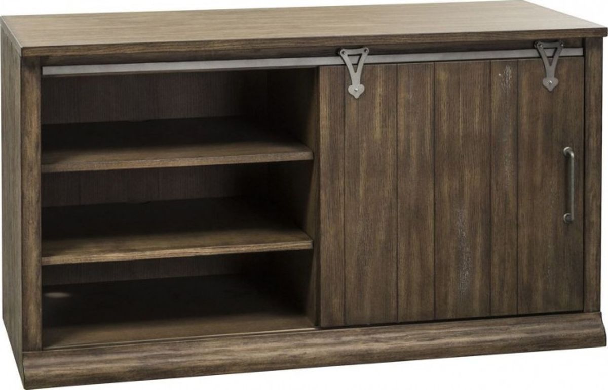 Liberty Stone Brook Computer Credenza in Rustic Saddle - Luxury Home Furniture (MI)