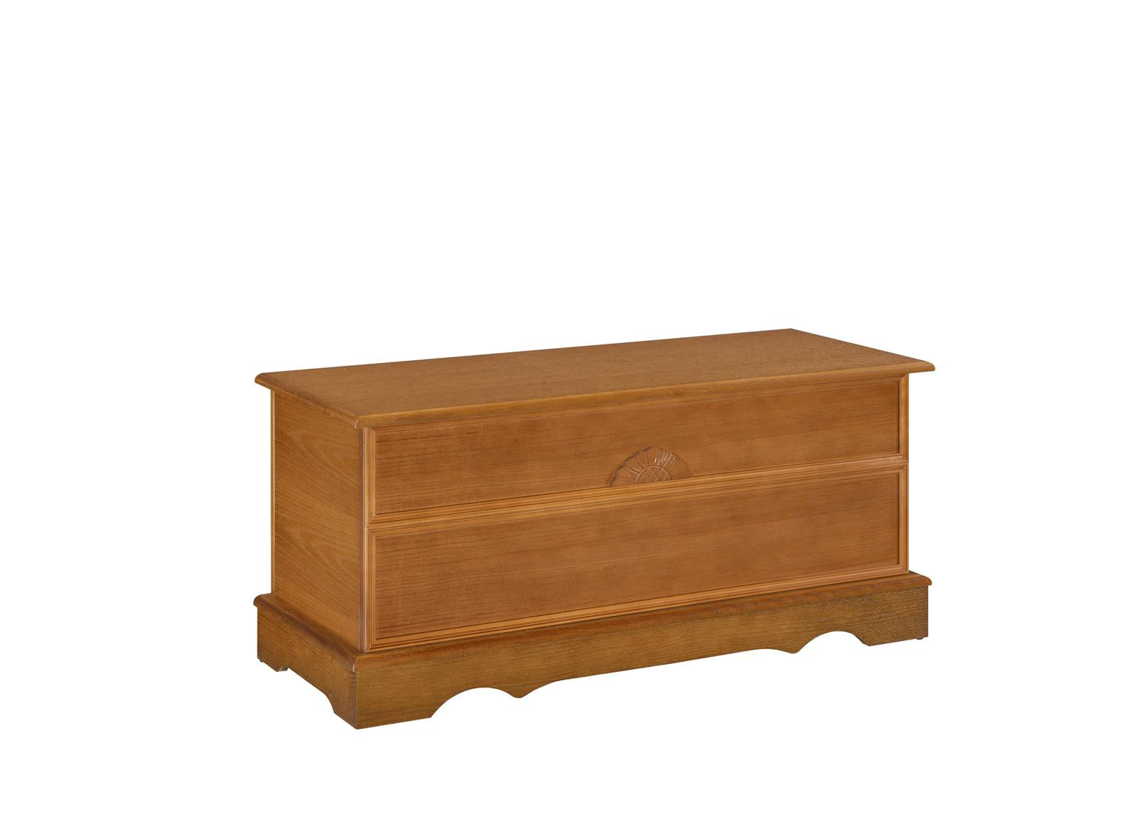 Paula Rectangular Cedar Chest Honey - Luxury Home Furniture (MI)
