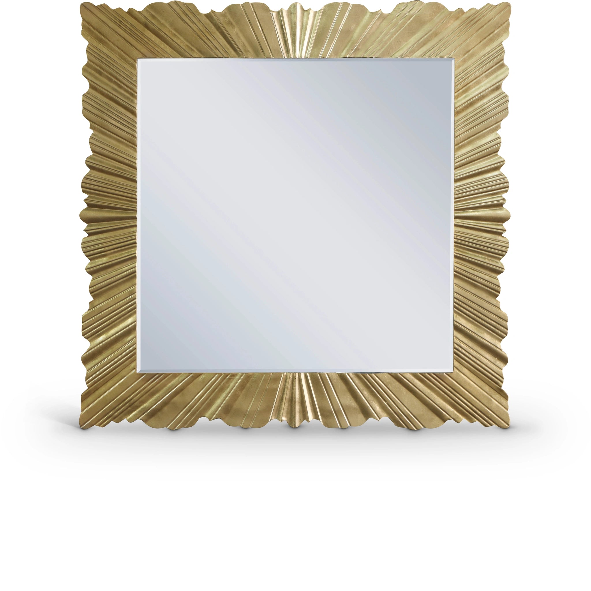 Golda Gold Leaf Mirror