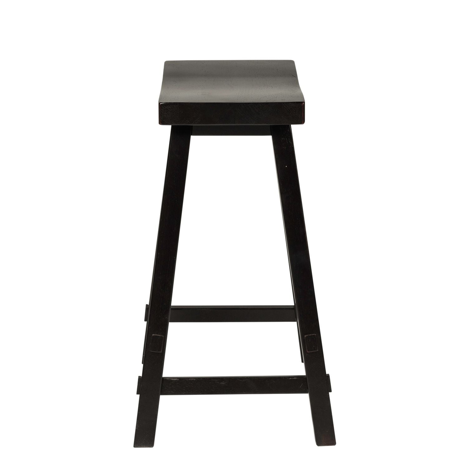 Creations 24 Inch Sawhorse Counter Stool - Black (RTA) image